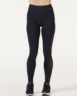 Ace Mesh Pocket Tights Black