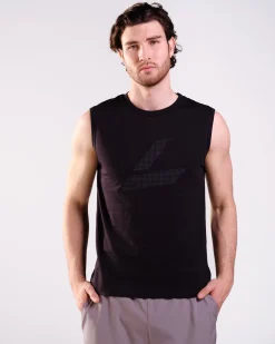 Active Logo Tank Black
