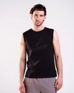 Active Logo Tank Black
