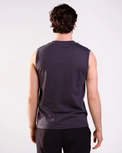 Active Logo Tank Dark Navy
