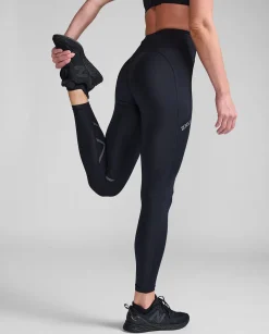 Aero Hi-Rise Comp Tights Black/Black Reflective
