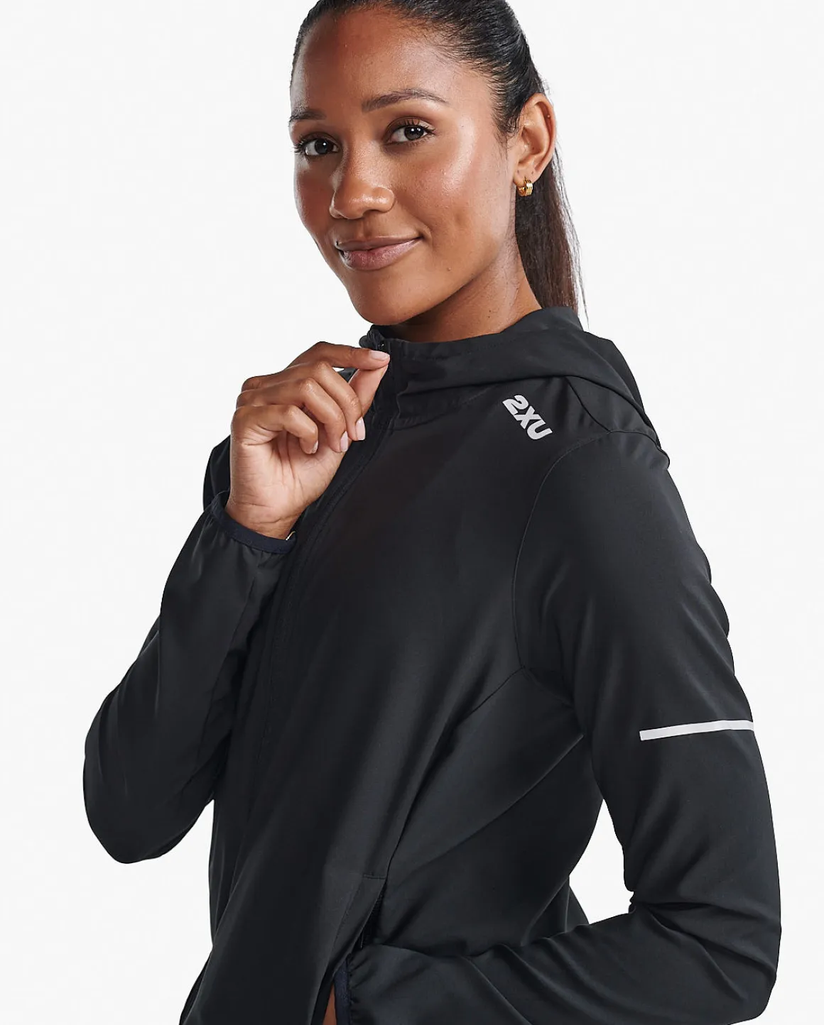 Aero Jacket W Black/Silver Reflective