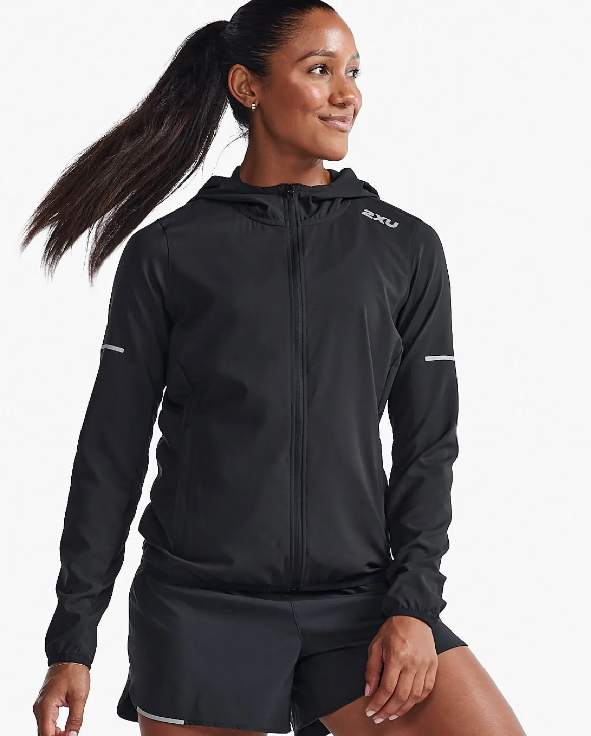Aero Jacket W Black/Silver Reflective