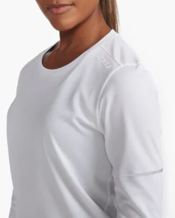 Aero LS White/Silver Reflective