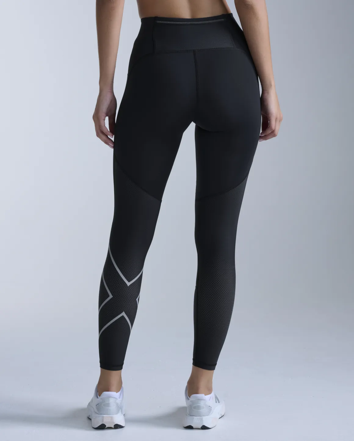 Aero Mesh Hi-Rise Comp Tights Black/SR