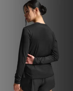 Aero Mesh Long Sleeve Black/Silver Reflecitve