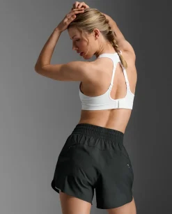 Aero Mesh Medium Impact Bra White/SR