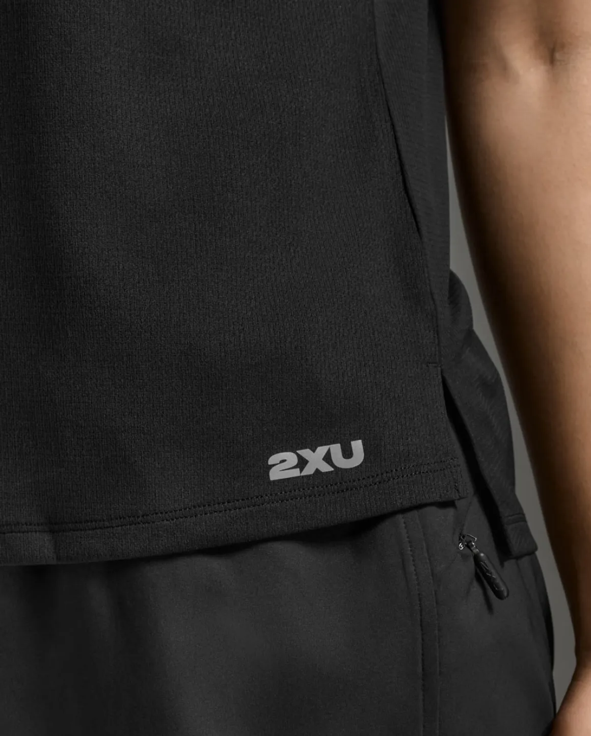 Aero Mesh Tee Black/Silver Reflecitve