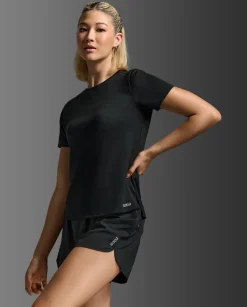 Aero Mesh Tee Black/Silver Reflecitve