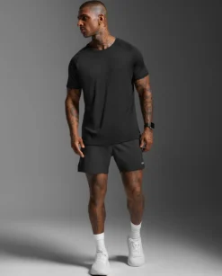 Aero Mesh Tee Black/Silver Reflective