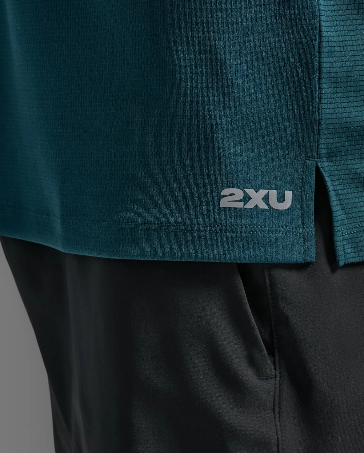 Aero Mesh Tee Dark Moss/Silver Reflective