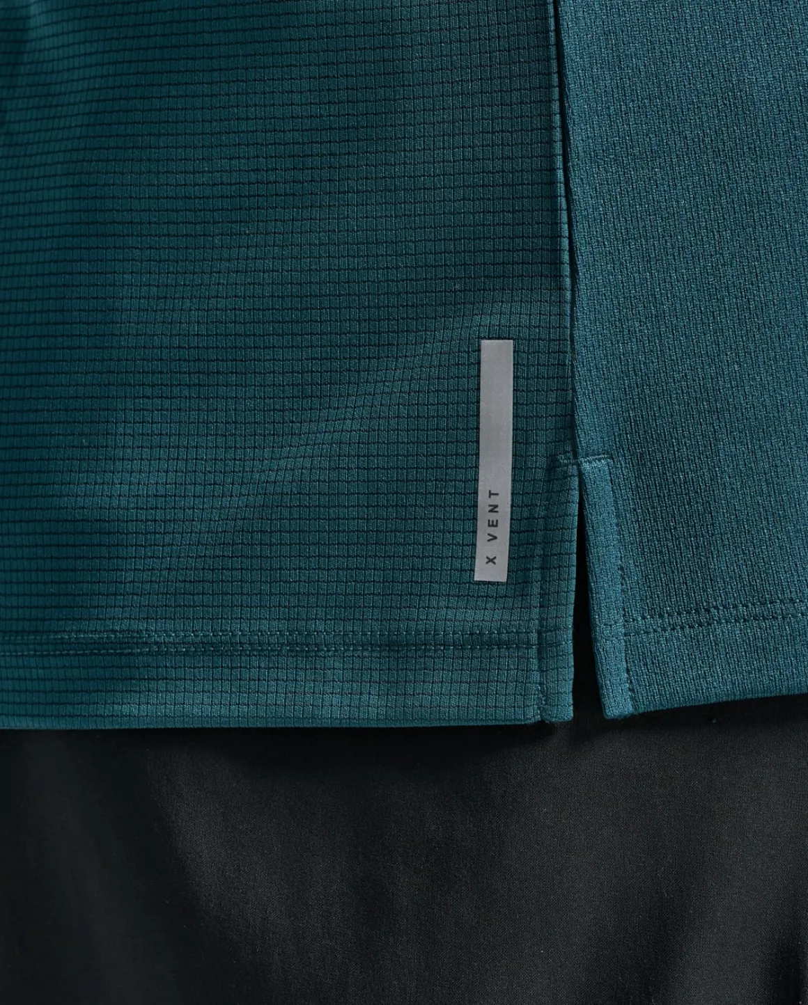 Aero Mesh Tee Dark Moss/Silver Reflective