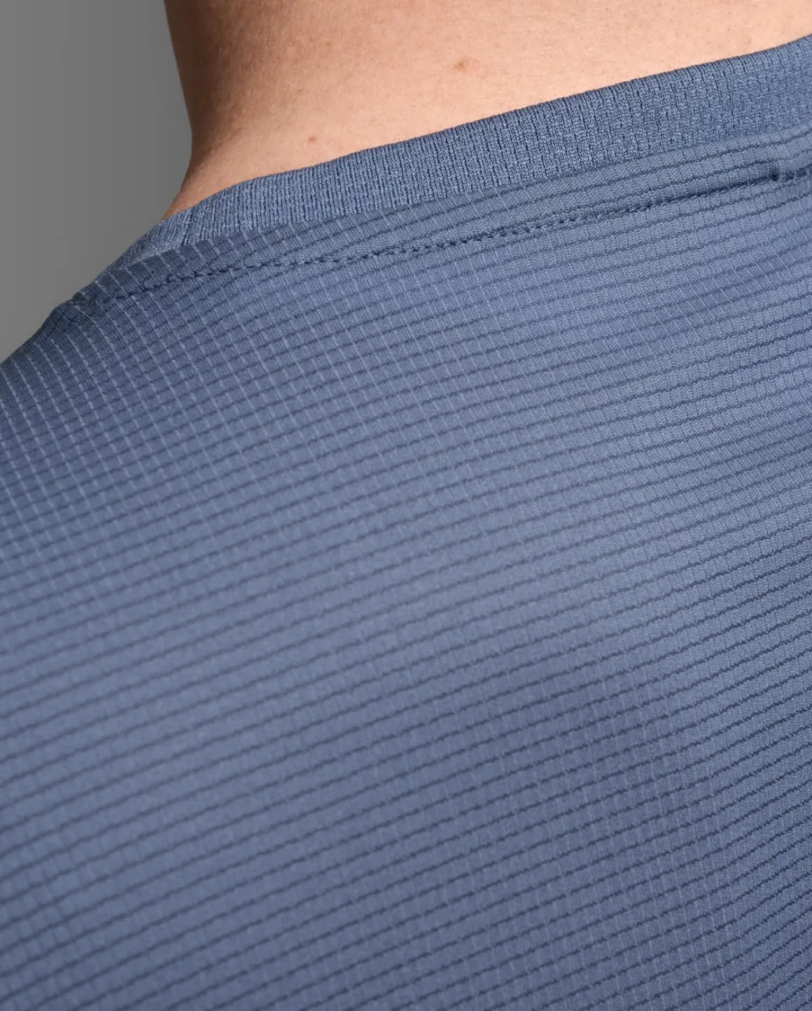 Aero Mesh Tee Indigo/Indigo Reflective