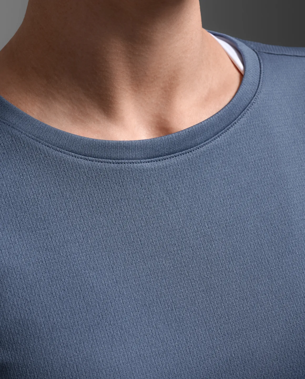 Aero Mesh Tee Indigo/Indigo Reflective
