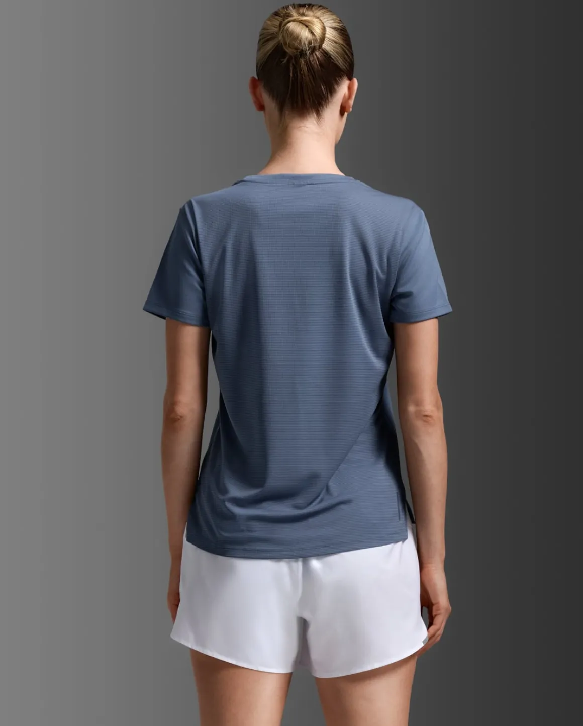 Aero Mesh Tee Indigo/Indigo Reflective