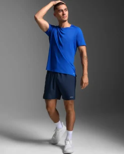 Aero Mesh Tee Surf/Silver Reflective