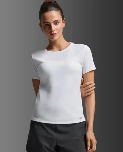 Aero Mesh Tee White/Silver Reflecitve