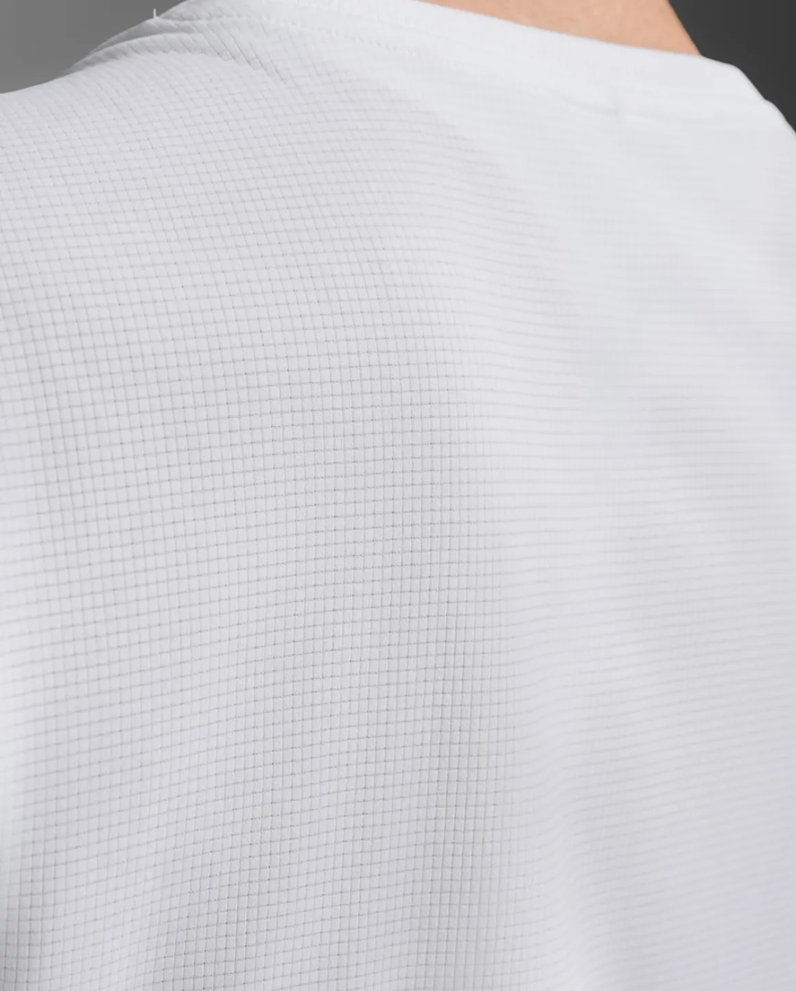 Aero Mesh Tee White/Silver Reflecitve