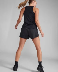 Aero Singlet Black/Silver Reflective