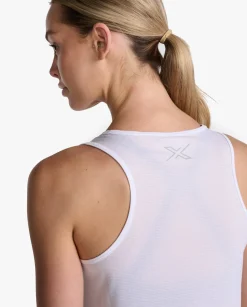 Aero Singlet White/Silver Reflective