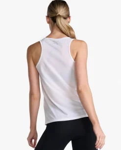 Aero Singlet White/Silver Reflective