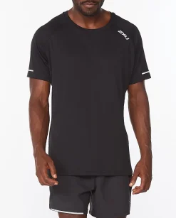 Aero Tee Black/Silver Reflective