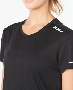 Aero Tee Black/Silver Reflective