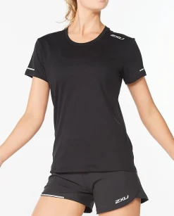 Aero Tee Black/Silver Reflective