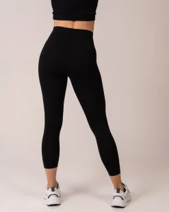 Air Legging Cropped Black