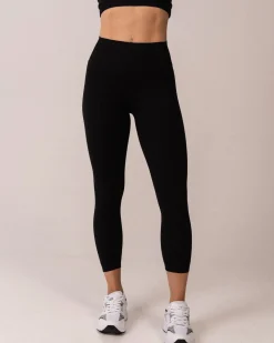 Air Legging Cropped Black 2-PACK