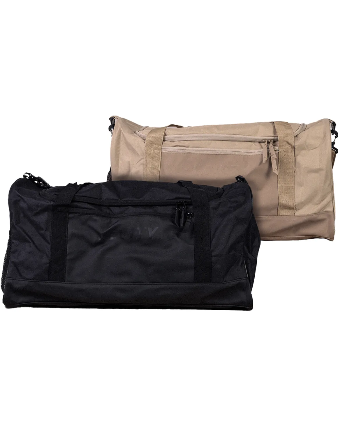 All-Day Sports Bag Medium Black + Beige