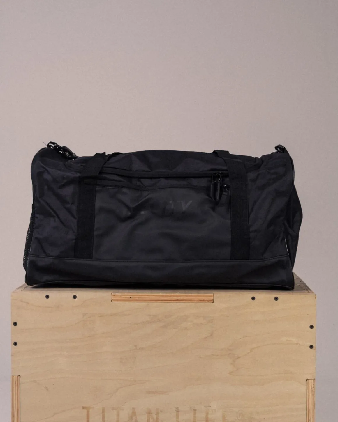 All-Day Sports Bag Medium Black + Beige