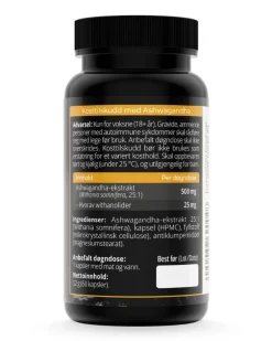 Ashwagandha 500mg 60 caps
