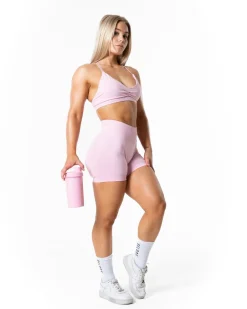 Aura Seamless Sports Bra Light Pink