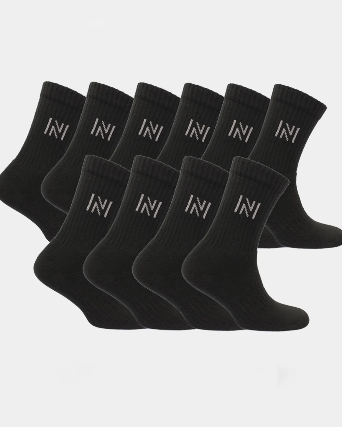 Barkley Sport Sock 10-pack Black