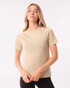 Base Tee Beige Silver