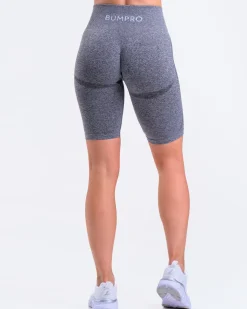 Beam Biker Shorts Black Marl