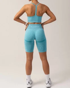 Beam Biker Shorts Blue Lolly Marl