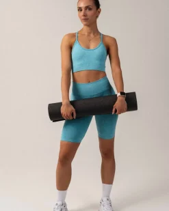 Beam Biker Shorts Blue Lolly Marl