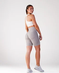 Beam Biker Shorts Light Grey Marl