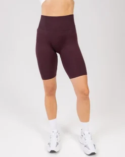 Beam Biker Shorts Red Maroon Marl
