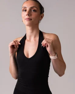 Beam Clean Halter Top Black