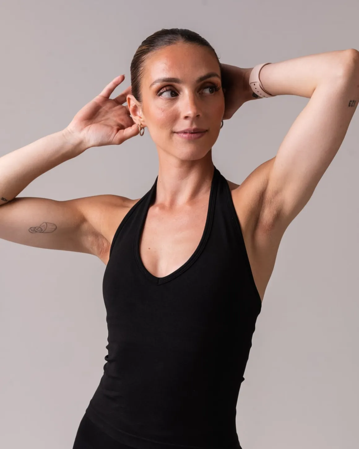 Beam Clean Halter Top Black