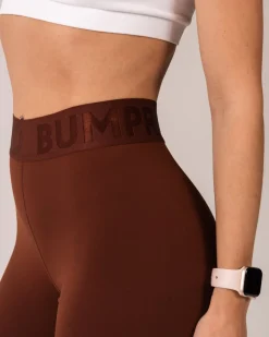 Beam Clean Mini Bra White + Lively tights Brown SET