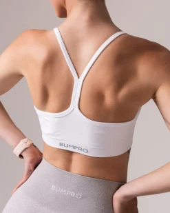 Beam Clean Mini Bra White + Lively tights Brown SET