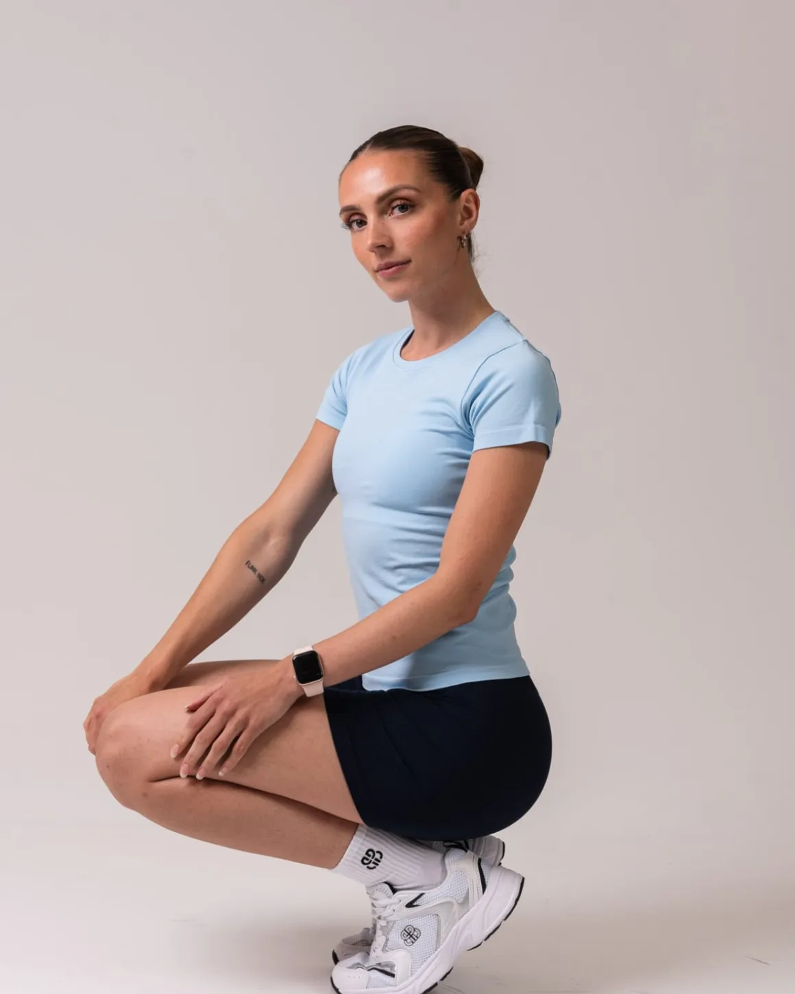 Beam Clean Tee Blue Cerulean