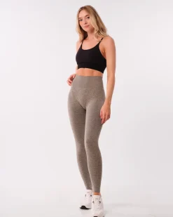 Beam Clean Tights Olive Green Marl