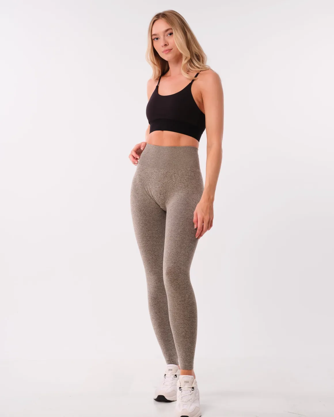 Beam Clean Tights Olive Green Marl