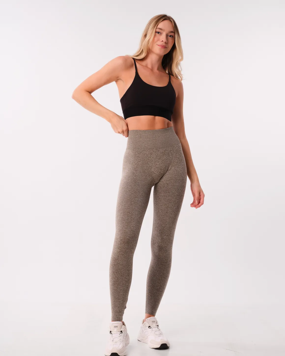 Beam Clean Tights Olive Green Marl