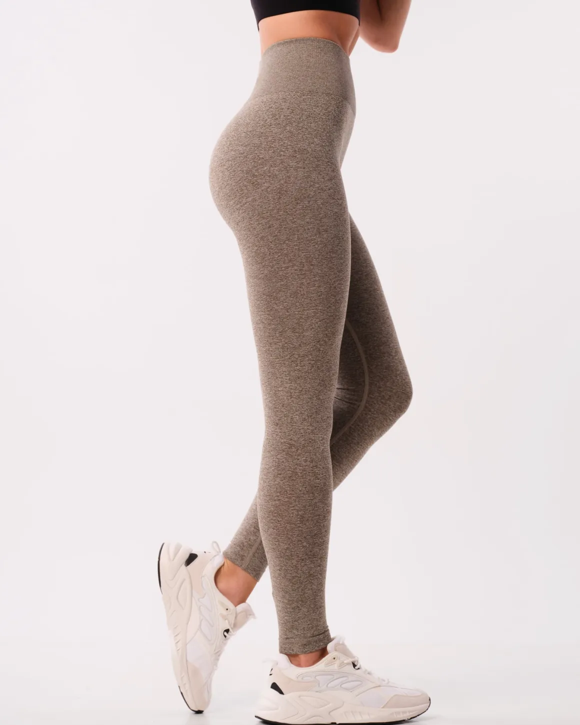 Beam Clean Tights Olive Green Marl